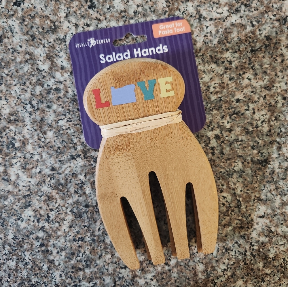 Salad Hands ~ Love Oregon